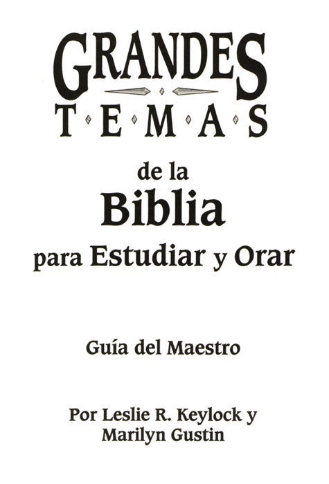 Grandes temas de la Biblia