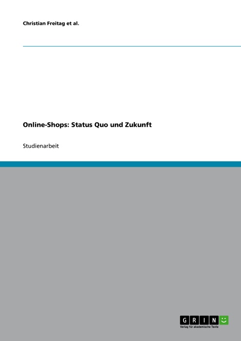 Online-Shops: Status Quo und Zukunft