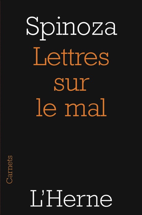 Lettres sur le mal