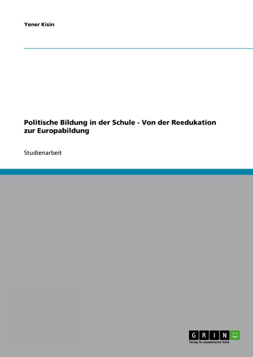 Politische Bildung in der Schule