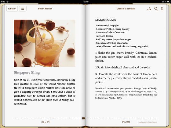 Classic Cocktails On Apple Books