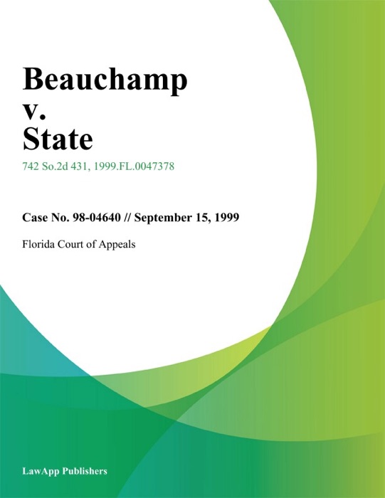 Beauchamp v. State