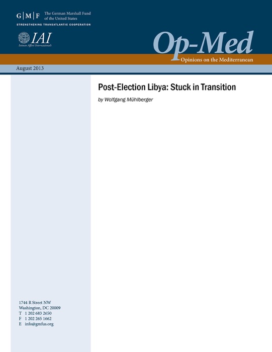 Post-Election Libya