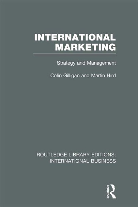 International Marketing (RLE International Business)