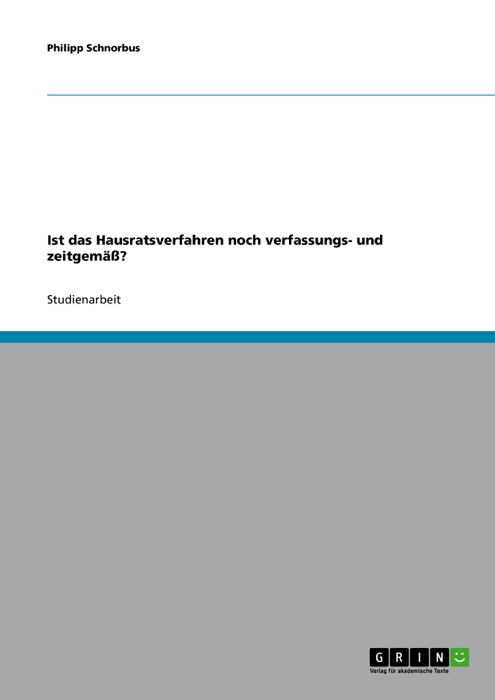 Ist das Hausratsverfahren noch verfassungs- und zeitgemäß?