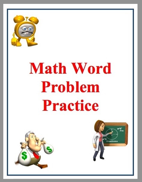 Math Word Problem Practice - Based On Common Core