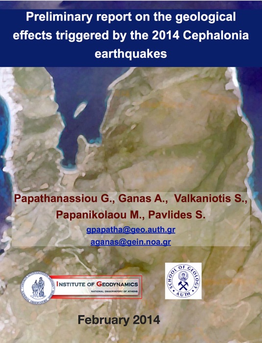 Preliminary report on the geological effects triggered by the 2014 Cephalonia earthquakes