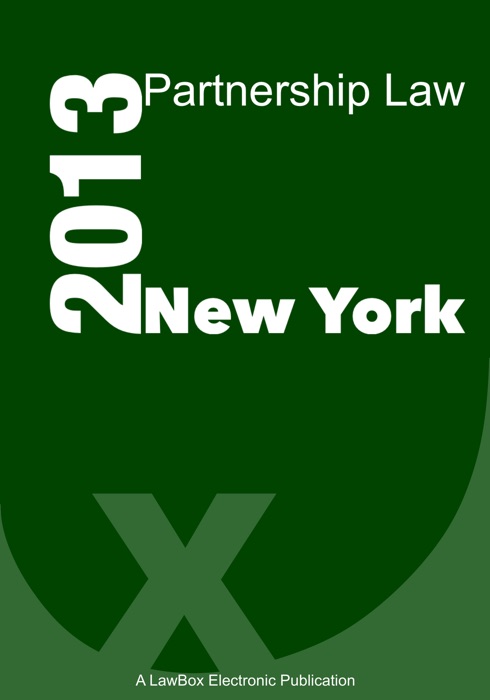 New York Partnership Law 2013