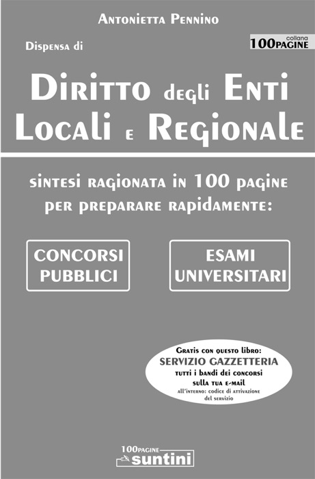 Diritto degli Enti Locali e Regionale