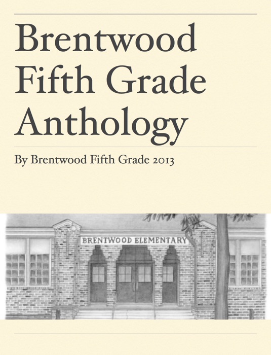 Brentwood Fifth Grade Anthology