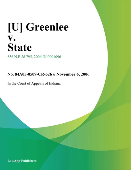 Greenlee v. State