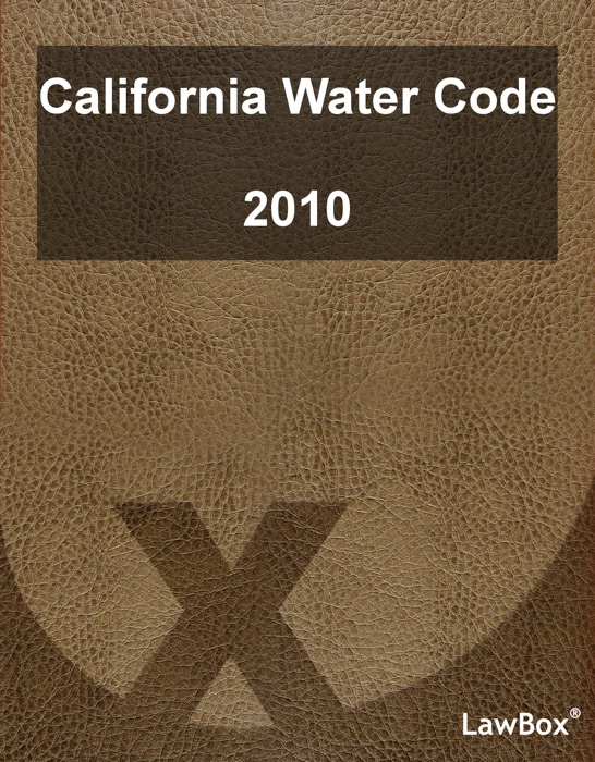 California Water Code 2010