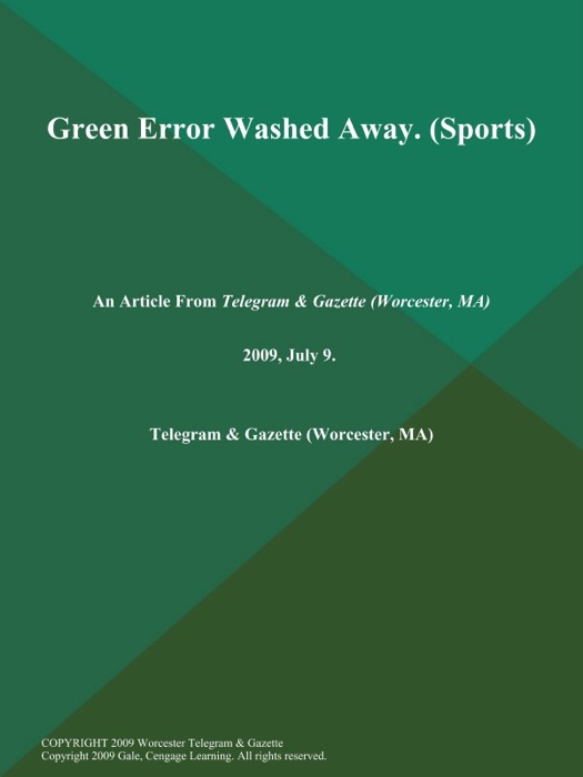 Green Error Washed Away (Sports)