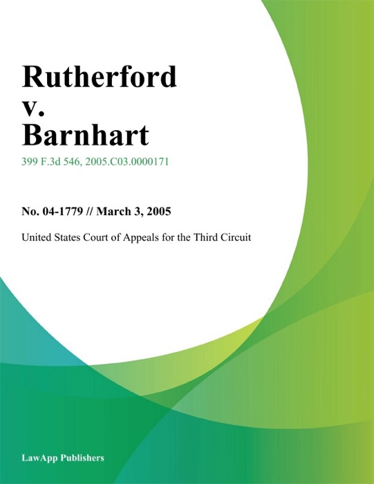 Rutherford v. Barnhart