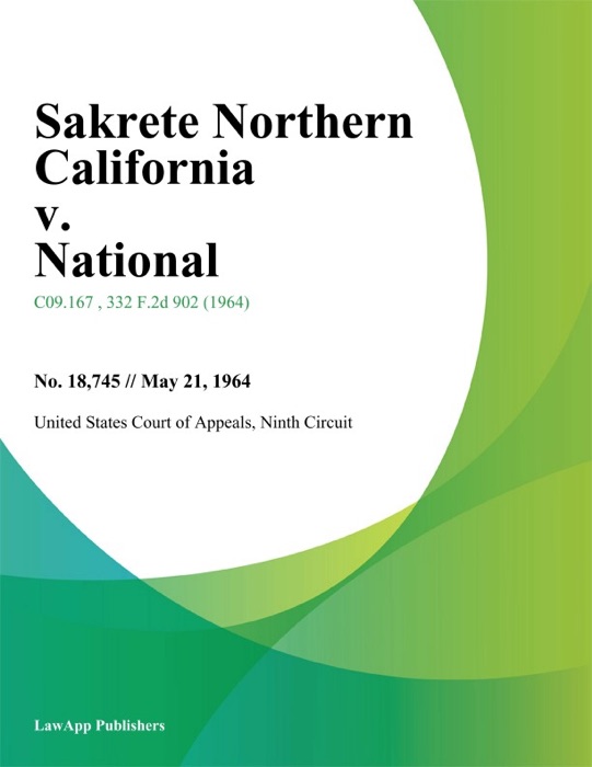 Sakrete Northern California v. National