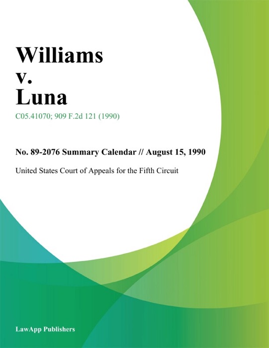 Williams v. Luna