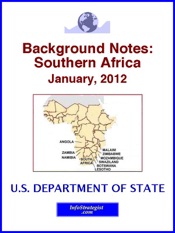 Background Notes: Southern Africa, January, 2012