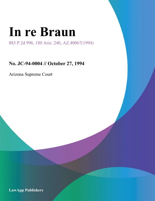 In Re Braun