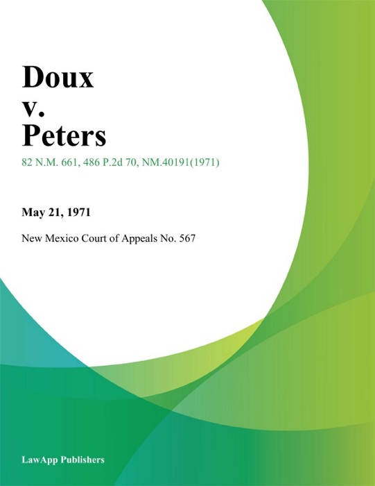 Doux v. Peters