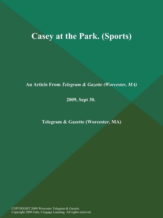 Casey at the Park (Sports)
