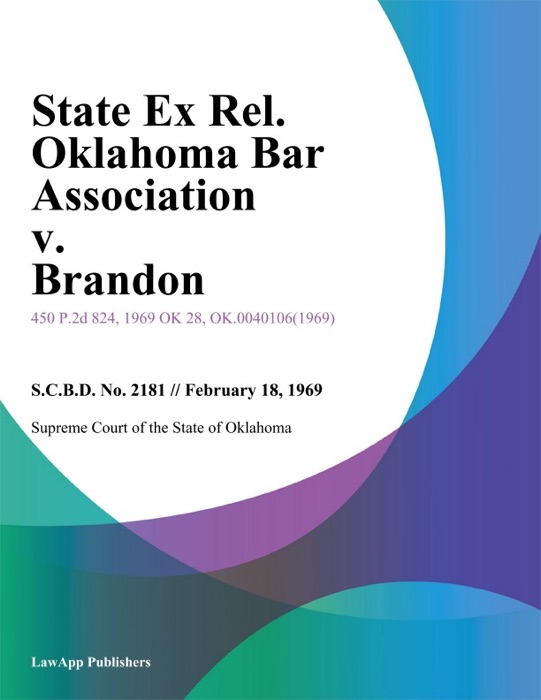 State Ex Rel. Oklahoma Bar Association v. Brandon