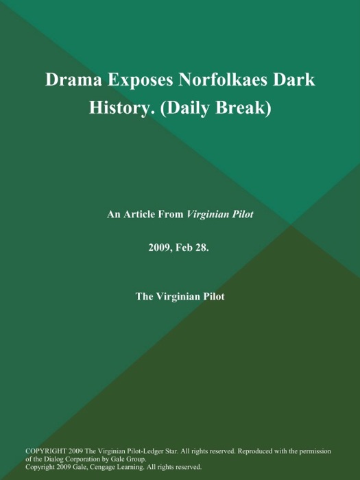 Drama Exposes Norfolkaes Dark History (Daily Break)