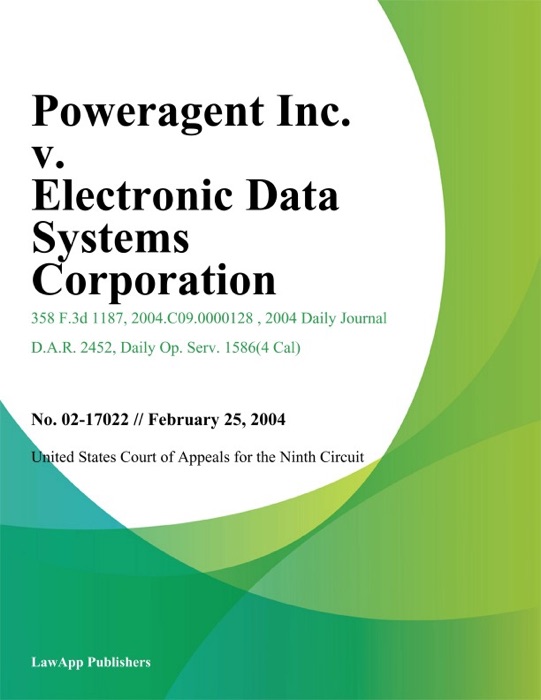 Poweragent Inc. v. Electronic Data Systems Corporation