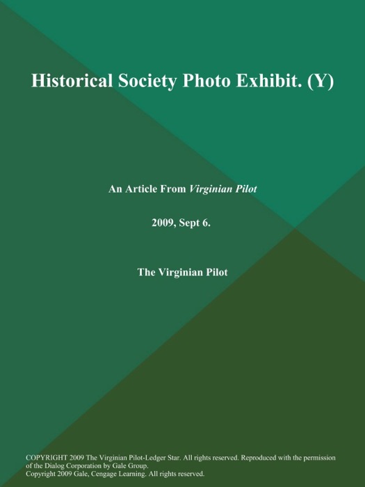 Historical Society Photo Exhibit (Y)