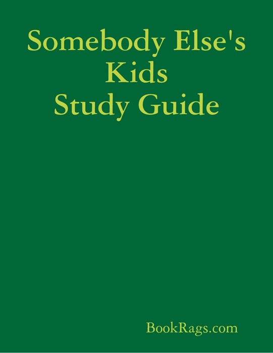 Somebody Else's Kids Study Guide