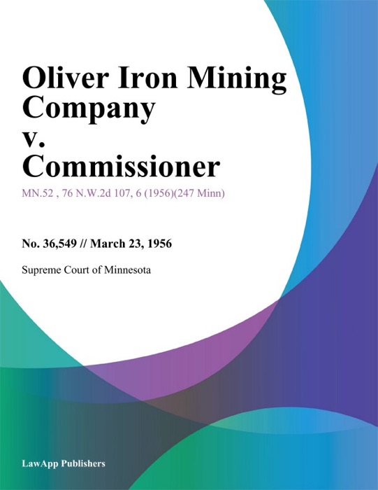 Oliver Iron Mining Company v. Commissioner