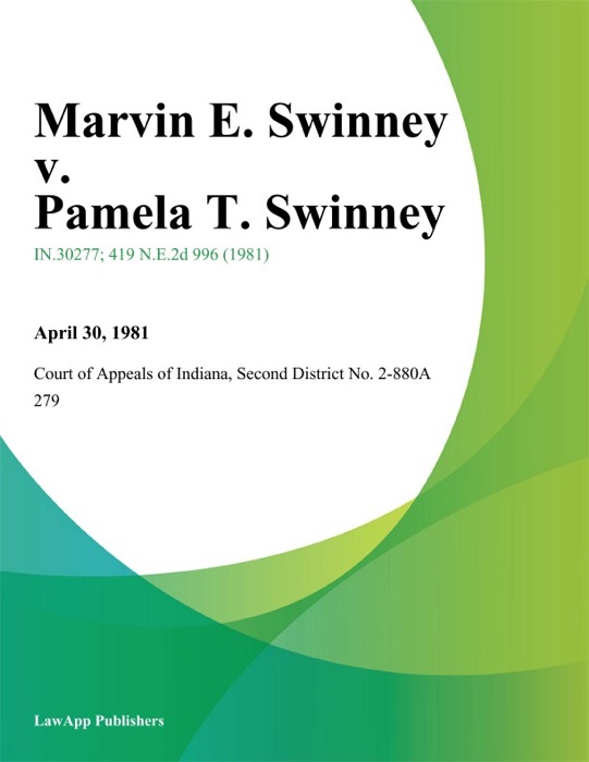 Marvin E. Swinney v. Pamela T. Swinney