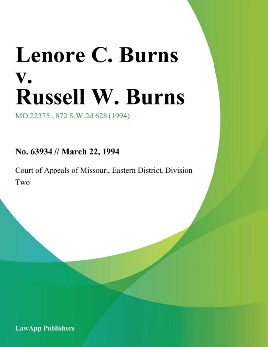 Lenore C. Burns v. Russell W. Burns