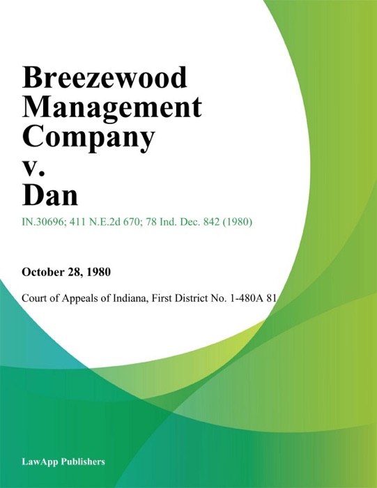 Breezewood Management Company v. Dan