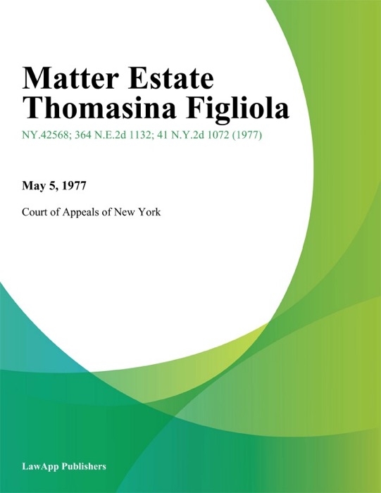 Matter Estate Thomasina Figliola