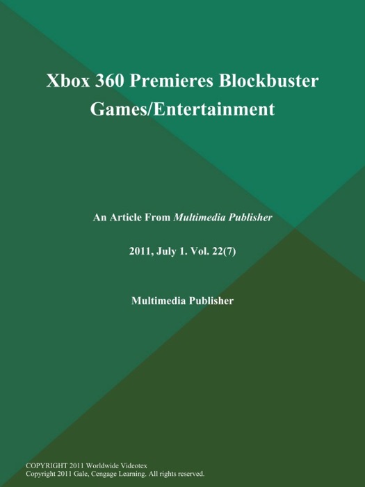 Xbox 360 Premieres Blockbuster Games/Entertainment