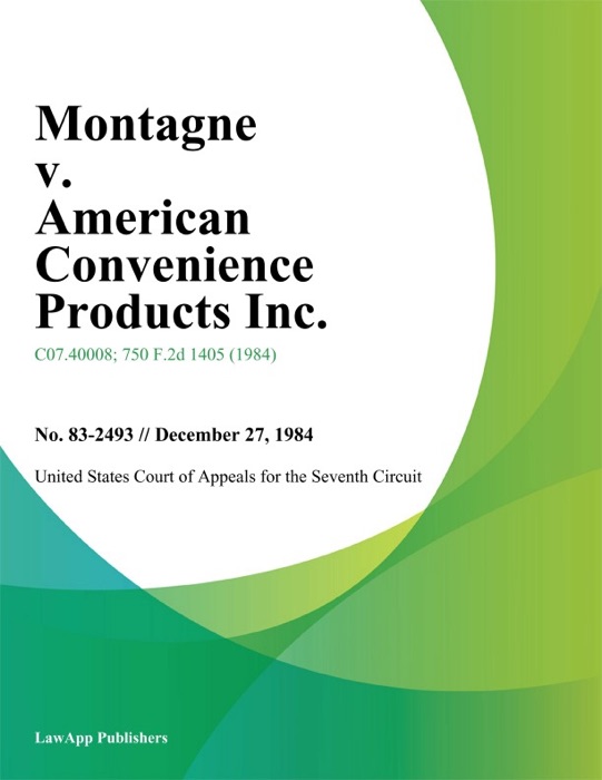 Montagne v. American Convenience Products Inc.