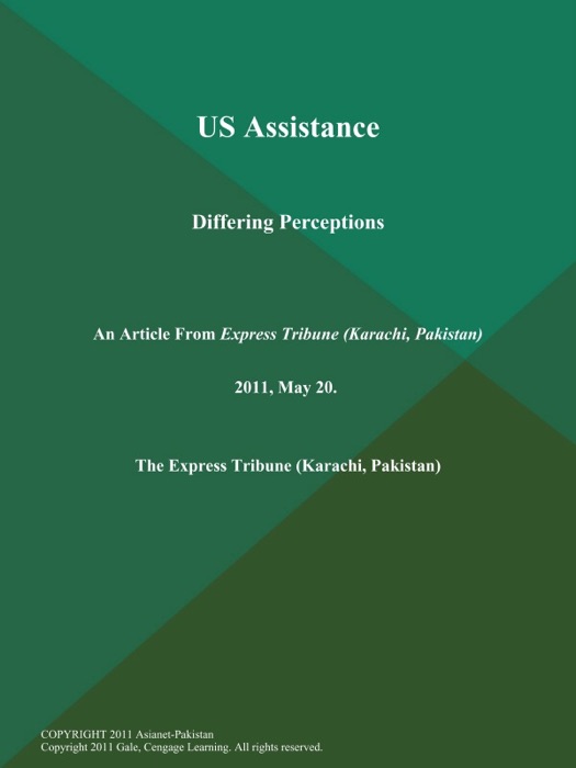 US Assistance: Differing Perceptions