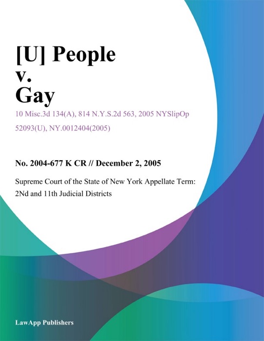 People v. Gay