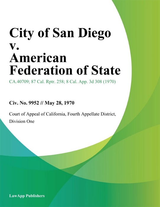 City Of San Diego V. American Federation Of State