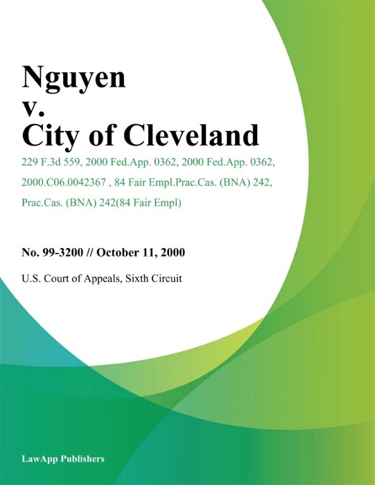 Nguyen V. City Of Cleveland