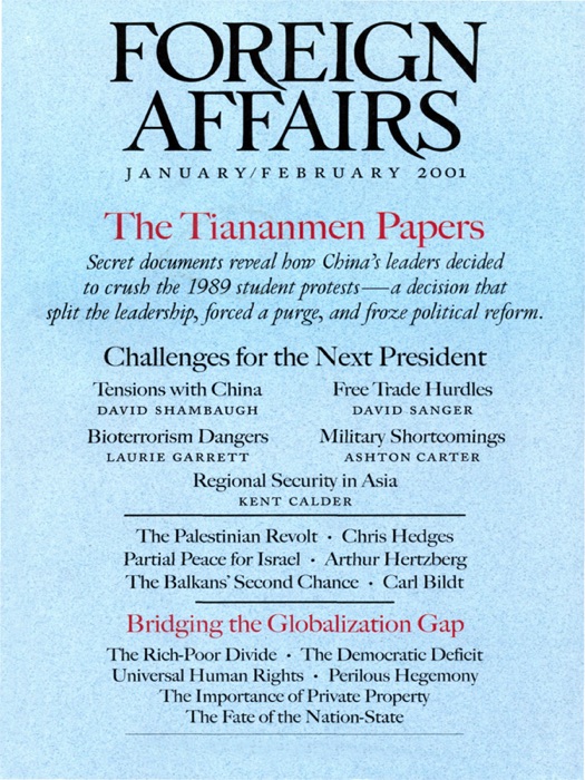 Foreign Affairs - January/February 2001