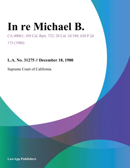 In Re Michael B.