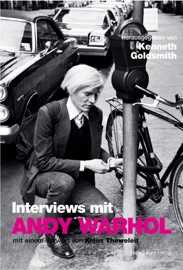 Book's Cover of Interviews mit Andy Warhol