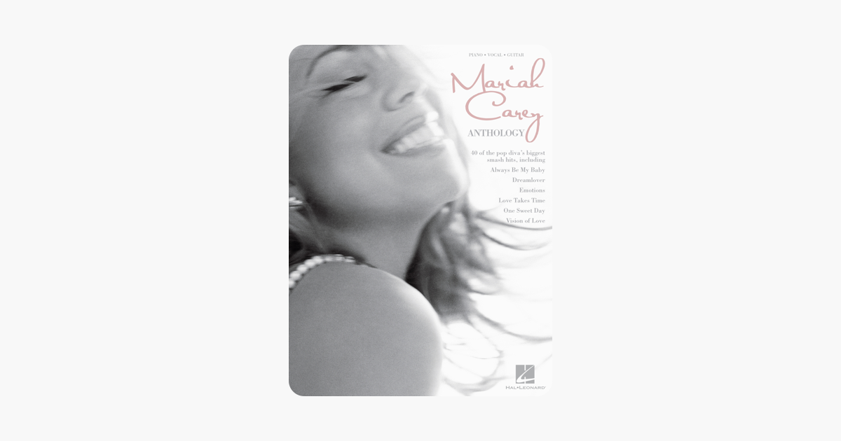 ‎mariah Carey Anthology Songbook On Apple Books