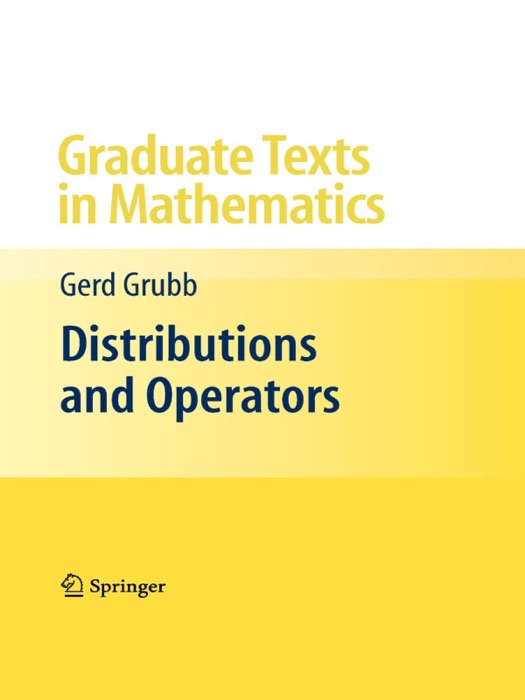 Distributions and Operators