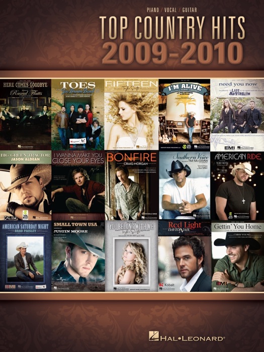 Top Country Hits of 2009-2010 (Songbook)