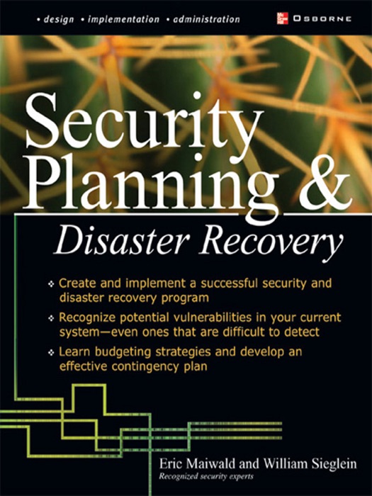 Security Planning and Disaster Recovery