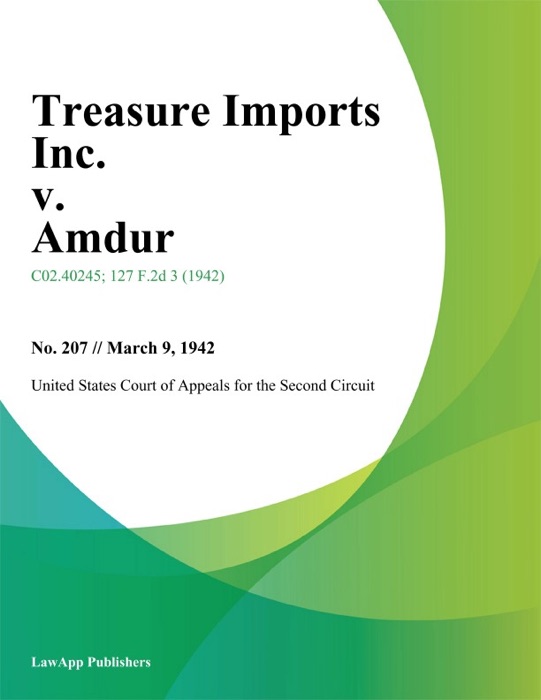 Treasure Imports Inc. v. Amdur