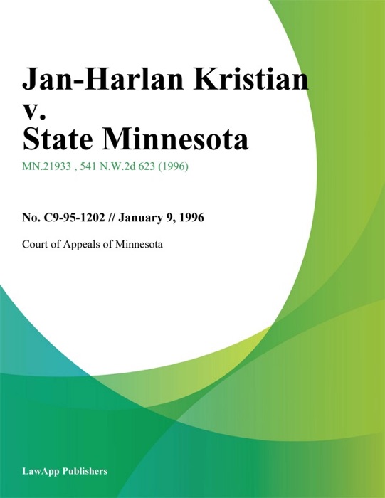 Jan-Harlan Kristian v. State Minnesota