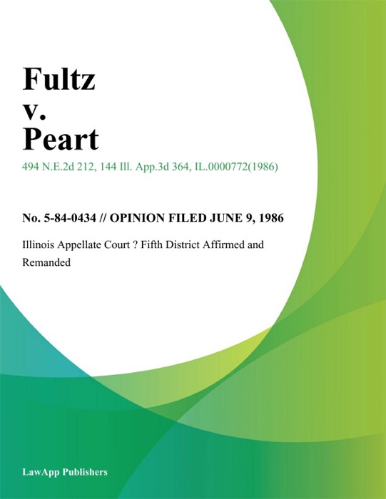 Fultz v. Peart